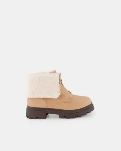 Детские ботинки с овечьей подкладкой Kids El Corte Inglés, песочный