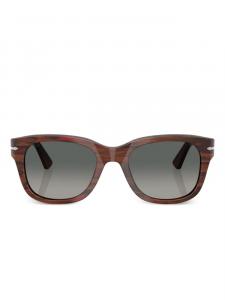 Солнцезащитные очки в круглой оправе Persol, коричневый