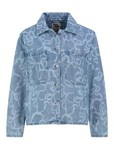 Sublevel Куртка для межсезонья в голубом дениме, светло-голубой