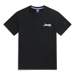 Футболка Unisex Crew Neck Moderate Straight Fit Jeep, черный