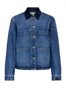 ONLY Куртка для межсезонья 'ONLCASSIE' в цвете Navy, Blue Denim