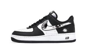 Nike Кроссовки Air Force 1 унисекс низкие черно-белые