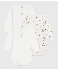 Боди с длинными рукавами (комплект из 3 предметов)