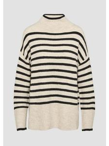 Вязаный свитер цвета 80G0_светло-бежевый QS