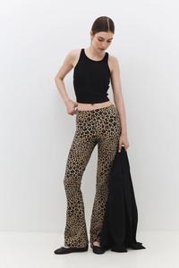 Расклешенные брюки No Matter What, бежевый