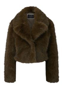 QS Куртка для межсезонья в коричневом цвете