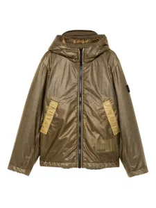 Куртка на молнии Stone Island Junior, зеленый
