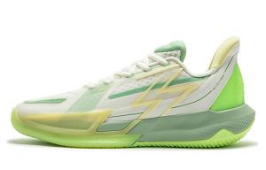 Баскетбольные кроссовки Big3 4.0 QUICK мужские низкие Feather белые/зеленые 361°