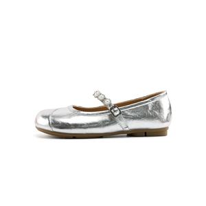 Туфли Мэри Джейн женские серебристые JOSINY, Silver