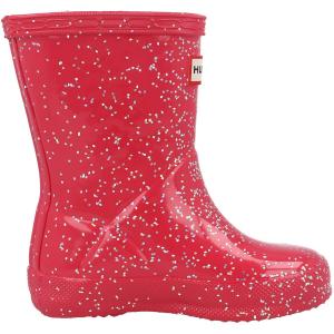 Ботинки Hunter Kids Original First Classic Giant Glitter Wellington Boots (Toddler/Little Kid)