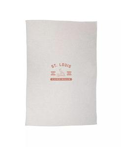 Одеяло-толстовка St. Louis Cardinals 54 x 84 дюйма Logo Brands, белый