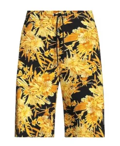 Черные спортивные шорты 74obd3b4fs085g89 Just Cavalli, мультиколор