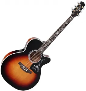 Акустическая гитара Takamine EF450C-TT NEX, коричневый солнечный взрыв
