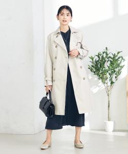 Базовый длинный тренч Avv, цвет Greige