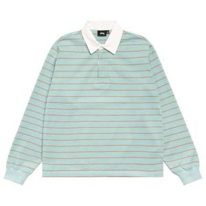 Рубашка Stussy Striped Rugby Shirt 'Blue'