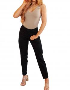 Джинсы Slim Fit со стразами черного цвета Judy Blue