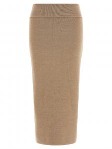 Юбка 'La Jupe Maille Doppio' JACQUEMUS, бежевый