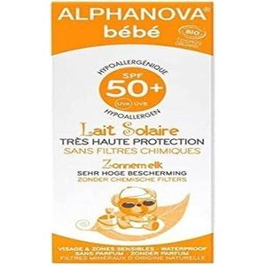 Sun Bio Baby Sun Milk Spf 50+, 4,4 унции., Alphanova