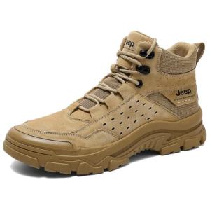 Jeep Мужские походные ботинки средней высоты Camel