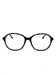 Очки Solenne в круглой оправе Peter And May, коричневый