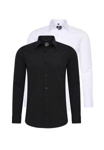 Рубашка (2 шт) приталенного кроя RUSTY NEAL, черный