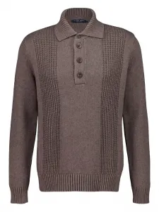 Рубашка-поло с длинными рукавами Romano Frescobol Carioca, коричневый