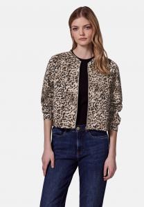 Куртка-бомбер MIT LEO-MUSTER Street One Studio, коричневый