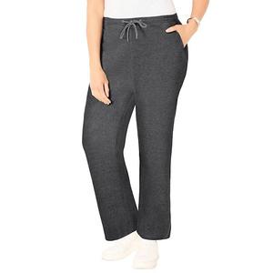 Женские брюки прямого кроя plus size cloud knit Catherines, Heather Slate