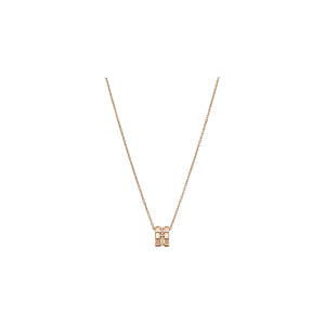 Подвеска Chopard Ice cube из розового золота с бриллиантами