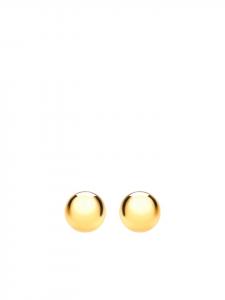 Круглые серьги из золота 375 пробы Lucardi
