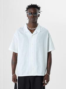 Повседневная рубашка VAMOS CLO Comfort fit Button Up Shirt Yucca, белый