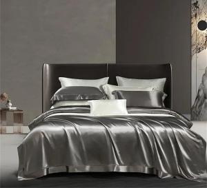 FULBHPRINT Комплект постельного белья из шелка тутового дерева с перфорацией