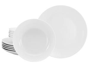 Creatable Набор посуды Luna, белый, 12 предметов