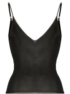 Jacquemus топ La Maille с V-образным вырезом, черный