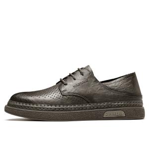 HLA Мужские повседневные кроссовки низкие черно-серые, цвет Gray