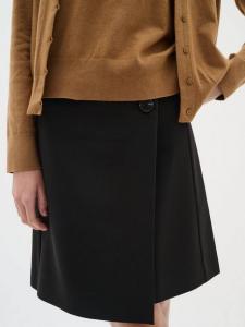 Мини-юбка Bryelle с запахом InWear, Black