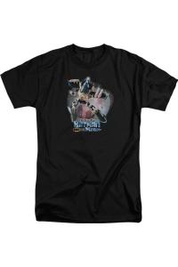 Футболка с коротким рукавом Batman Mech для взрослых Gildan, черный