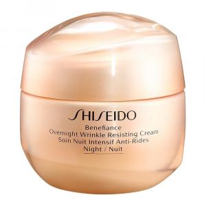 Ночной крем benefiance overnight wrinkle resisting cream Shiseido, объем 50 мл