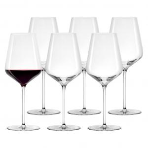 Бокалы для красного вина Бордо Starlight 675 мл, набор из 6 штук, прозрачные Stölzle, прозрачный
