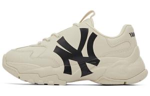 Кроссовки MLB Big Ball Chunky Chunky Sneakers Unisex Low-top Beige/Black, цвет Apricot Cream