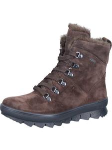 Ботильоны на шнуровке, зимние ботинки, зимние ботильоны коричневого цвета Legero