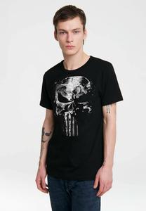 Футболка с принтом MARVEL - PUNISHER MERCURY SKULL LOGOSHIRT, черный