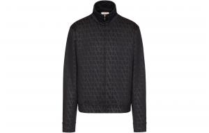 Куртка-толстовка с принтом Iconographe на молнии Valentino, серый