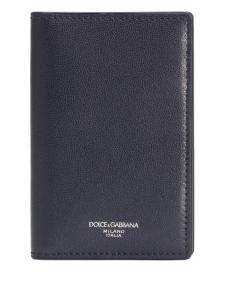 Dolce & Gabbana картхолдер с логотипом, синий