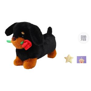 OU DI PIG Плюшевая куколка из коллекции Dachshund Rose, высота 23см/33см/50см/63см