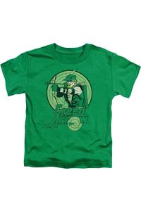 Gildan Детская футболка с коротким рукавом «Зеленая стрела» из комиксов DC