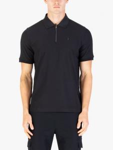 Хлопковая поло Penrith с коротким рукавом Regular Fit LUKE 1977, Black
