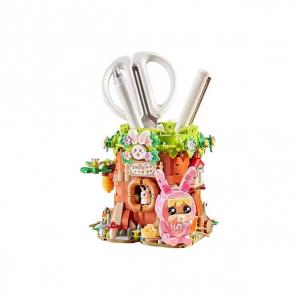 Набор строительных блоков Rabbit Tree Trunk Pen Holder, 617 деталей, 1242 LOZ, loz 1242