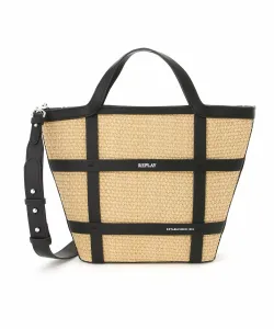 (W) Сумка-тоут из рафии