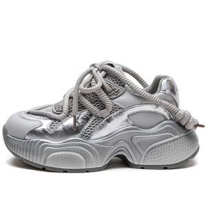 Низкие массивные кроссовки женские Jay, Silver